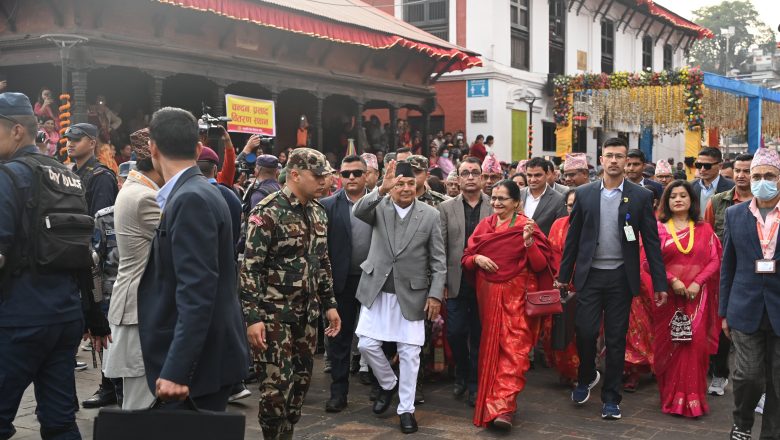 राष्ट्रपति पौडेलद्वारा पशुपतिनाथमा पूजाआराधना एवं दर्शन