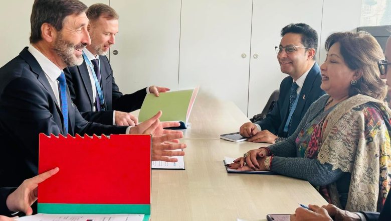 परराष्ट्रमन्त्री डा देउवाद्वारा स्पेन र स्लोभाकियाका विदेशमन्त्रीसँग छुट्टाछुट्टै भेटवार्ता