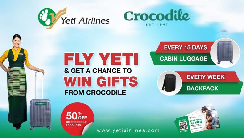 अब यती एअरलाइन्समा उडान भर्दा उपहारै उपहार