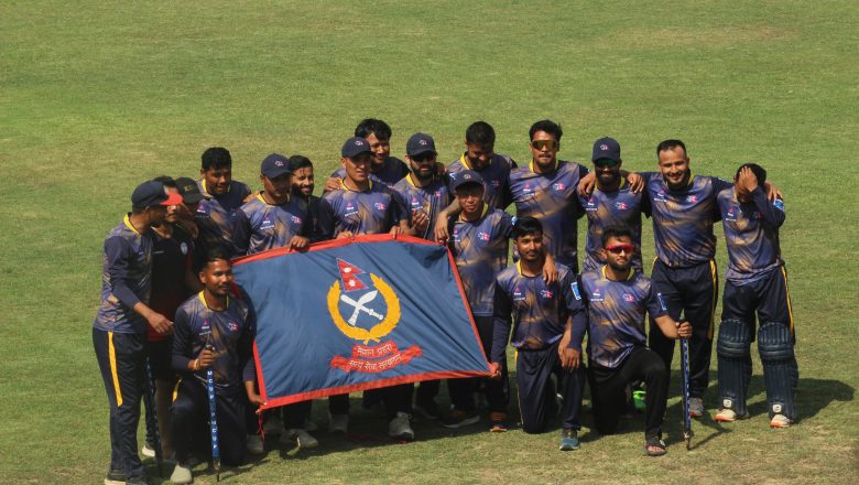 प्रधानमन्त्री कप क्रिकेटको उपाधि नेपाल पुलिसलाई