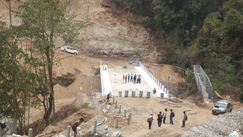 तीन करोड लागतमा बन्यो लेगुवा खोला पक्की पुल