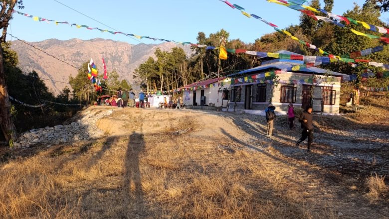 म्याग्दीको प्रभुुचेलामा सामुदायिक ‘ध्यान केन्द्र’ स्थापना