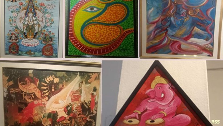 बबरमहलमा संयुक्त कला प्रदर्शनी