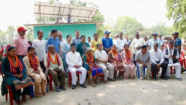 Chair Dahal pledges to materialize martyrs’ dream