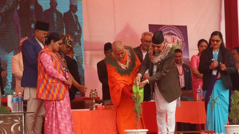 प्रधानमन्त्रीद्वारा पाणिनि सम्मेलन उद्घाटन