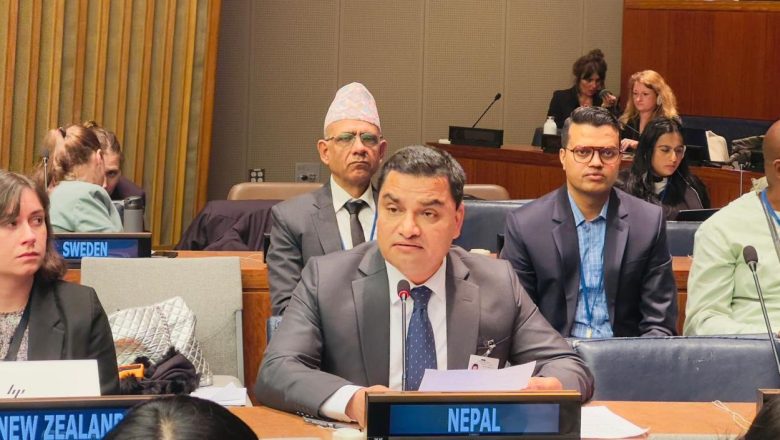 संयुक्त राष्ट्रसङ्घीय आयोगमा स्वास्थ्यमन्त्रीको सम्बोधन