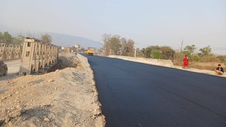 नारायणगढ–बुटवल सडकः पूर्वी खण्डमा कालोपत्र