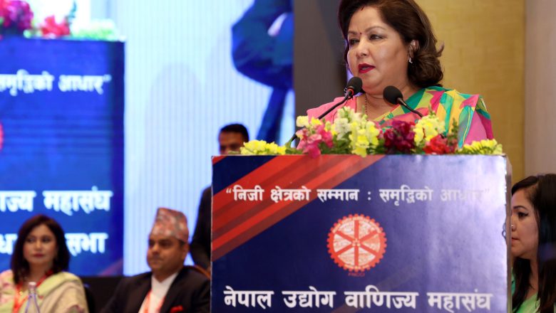 ‘निजी क्षेत्रको सहभागिता र सक्रियताबाट मात्र आर्थिक विकास सम्भव’