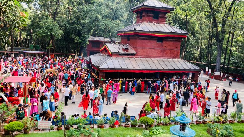 चैते दसैँमा कालिका मन्दिरमा पर्यटक बढे