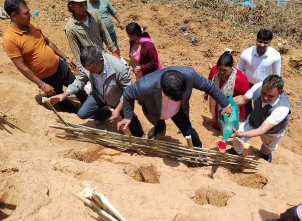 गोदावरीमा जैविक प्रविधिमार्फत पहिरो नियन्त्रण