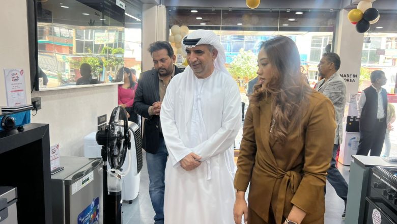 युएईका राजदूतद्वारा नोबेल ब्राण्डका सामग्रीको बिक्रीकक्षको उद्घाटन