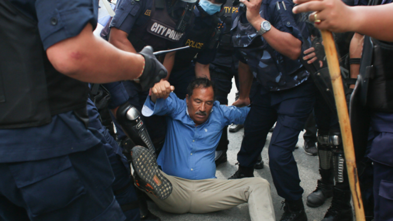 थापालाई रिहा नगरेसम्म धर्ना जारी राख्छौं : राप्रपा