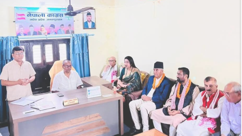 मधेशमा छिट्टै कांग्रेस नेतृत्वमा सरकार बन्छः सभापति देउवा