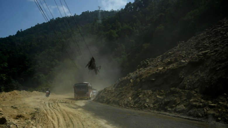 नागढुंगा-नौबिसे सडक फेरि ५ दिन बन्द हुने