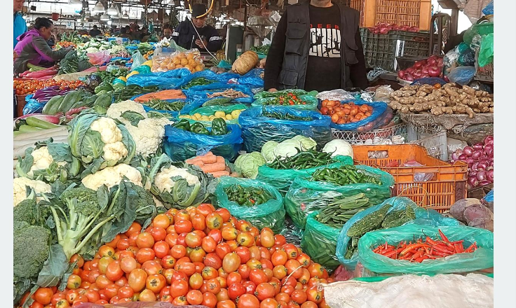 यस्तो छ आजको सागसब्जी र फलफूलको थोक मूल्य