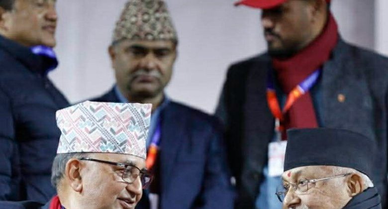 ओली र पोखरेलबीच फराकिलो मतान्तर