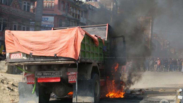 टिपरको ठक्करबाट स्कुटर चालकको मृत्यु ।।